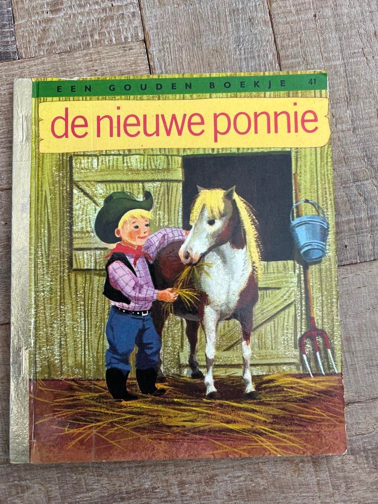 De Nieuwe Ponnie - Een Gouden Boekje (1961), Ophalen of Verzenden, Zo goed als nieuw