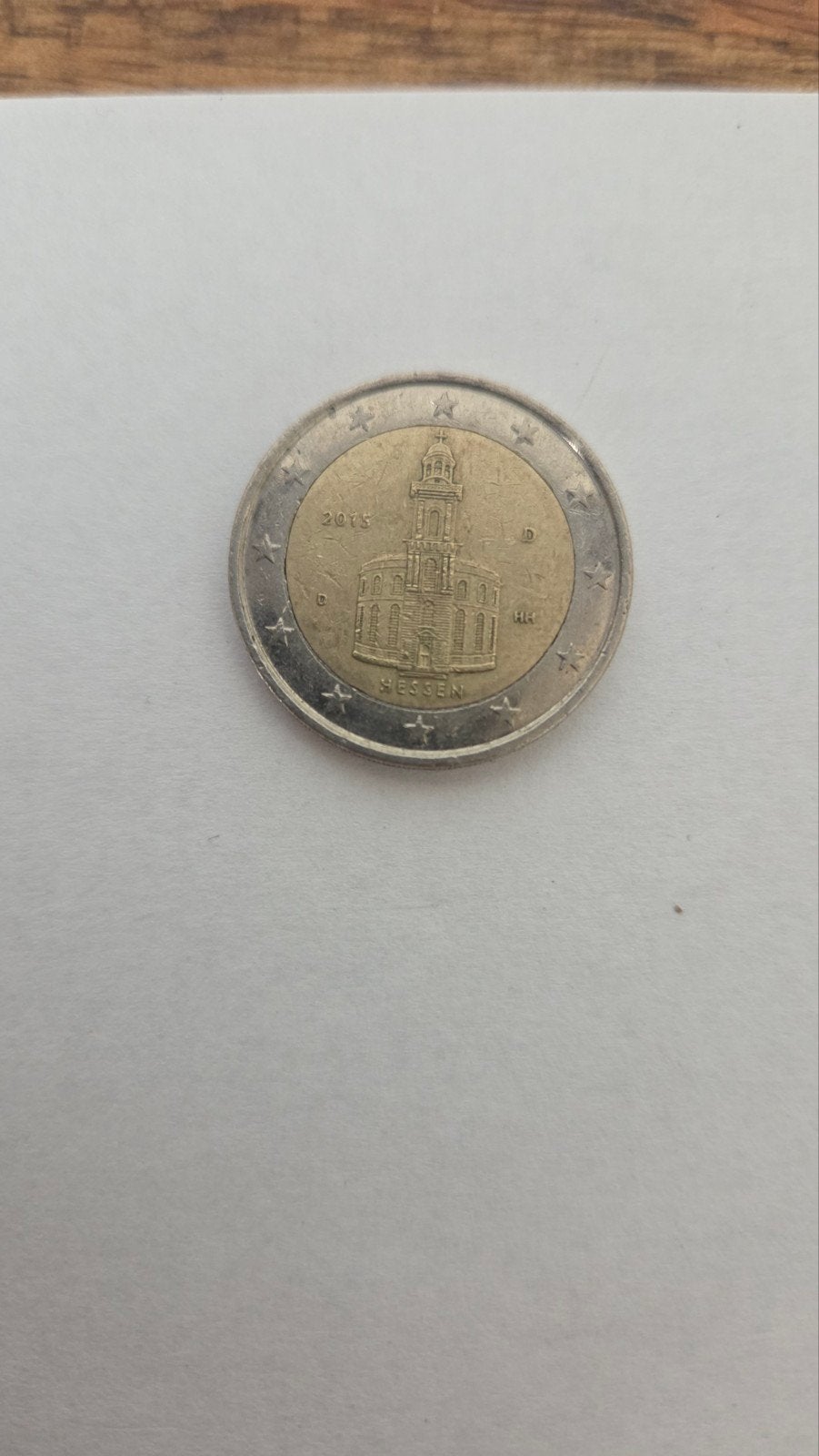 2 Euro munt Duitsland 2015 - Hessen, Ophalen of Verzenden, Duitsland, 2 euro, Losse munt