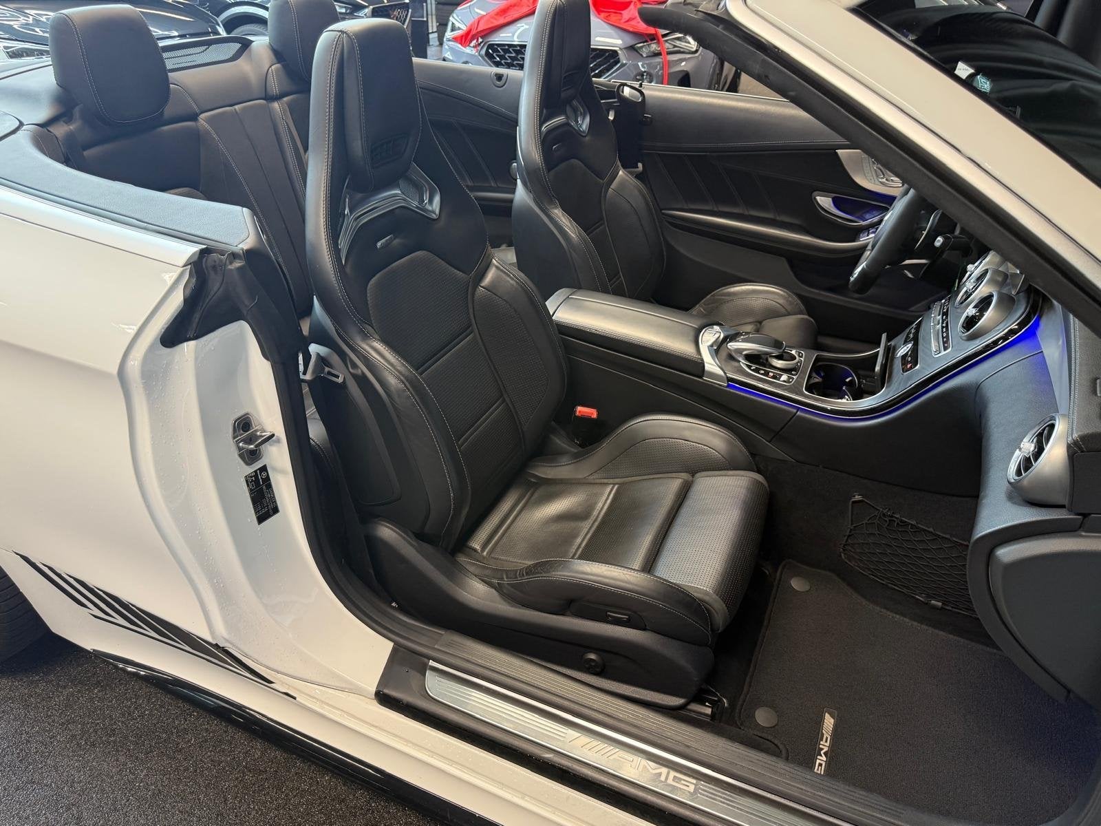 Mercedes-Benz C-klasse Cabrio AMG C63 |Burmester|Camera||Lee, 12 maanden, Achterwielaandrijving, Gebruikt, 8 cilinders