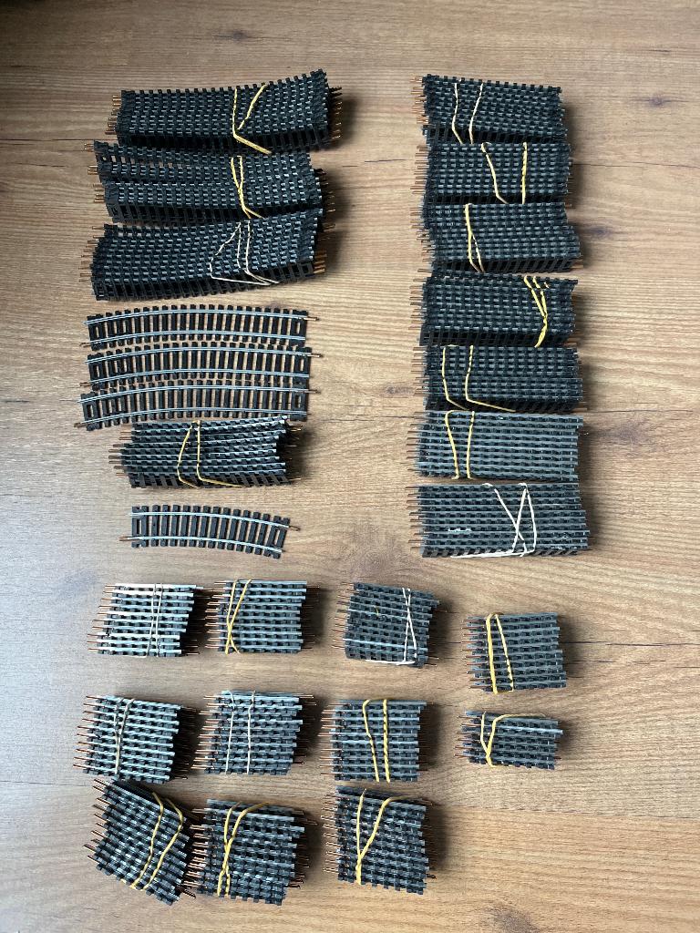 221 stuks Lima ho rails .nieuw, Gelijkstroom, Nieuw, Rails, Ophalen of Verzenden