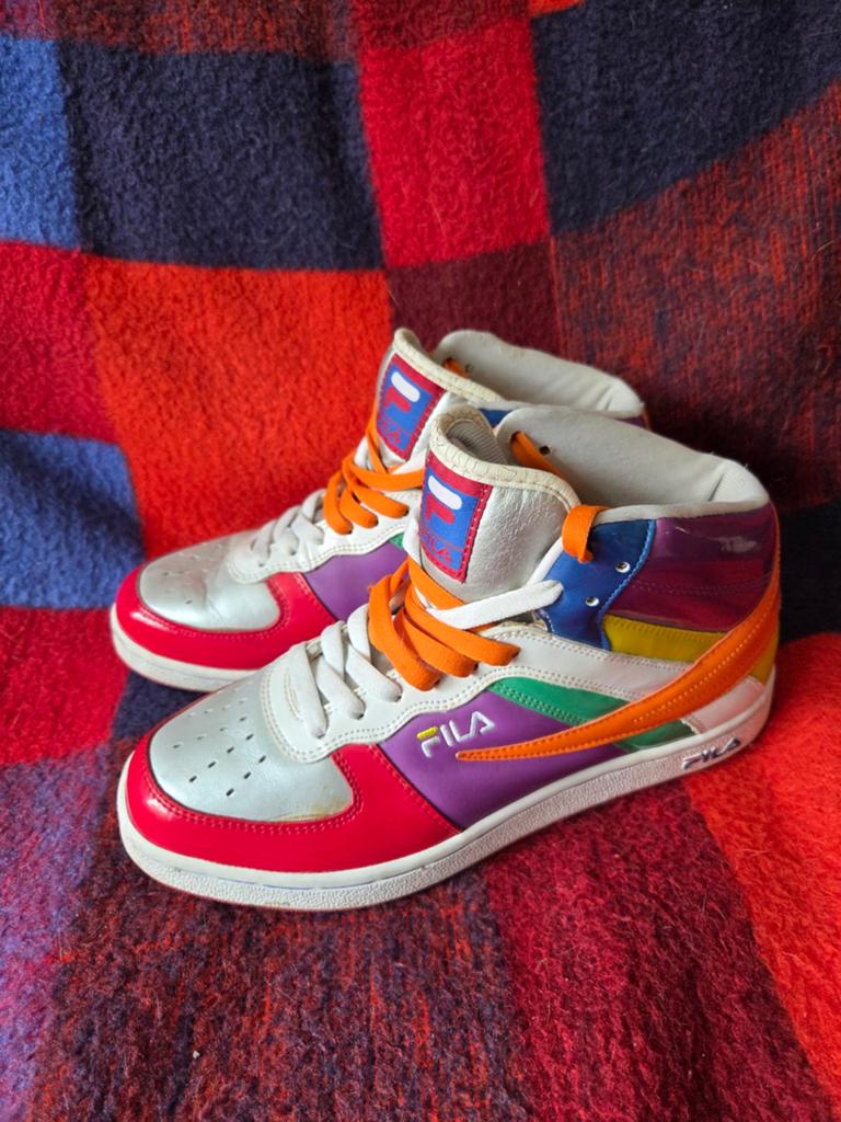 Fila Foggia Hi LTD 11 High-Top Sneakers – Maat 41 Regenboog, Ophalen of Verzenden, Fila, Sneakers of Gympen, Zo goed als nieuw