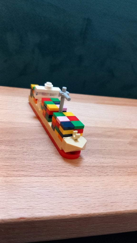 Mini Container schip, Ophalen of Verzenden, Schaalmodel
