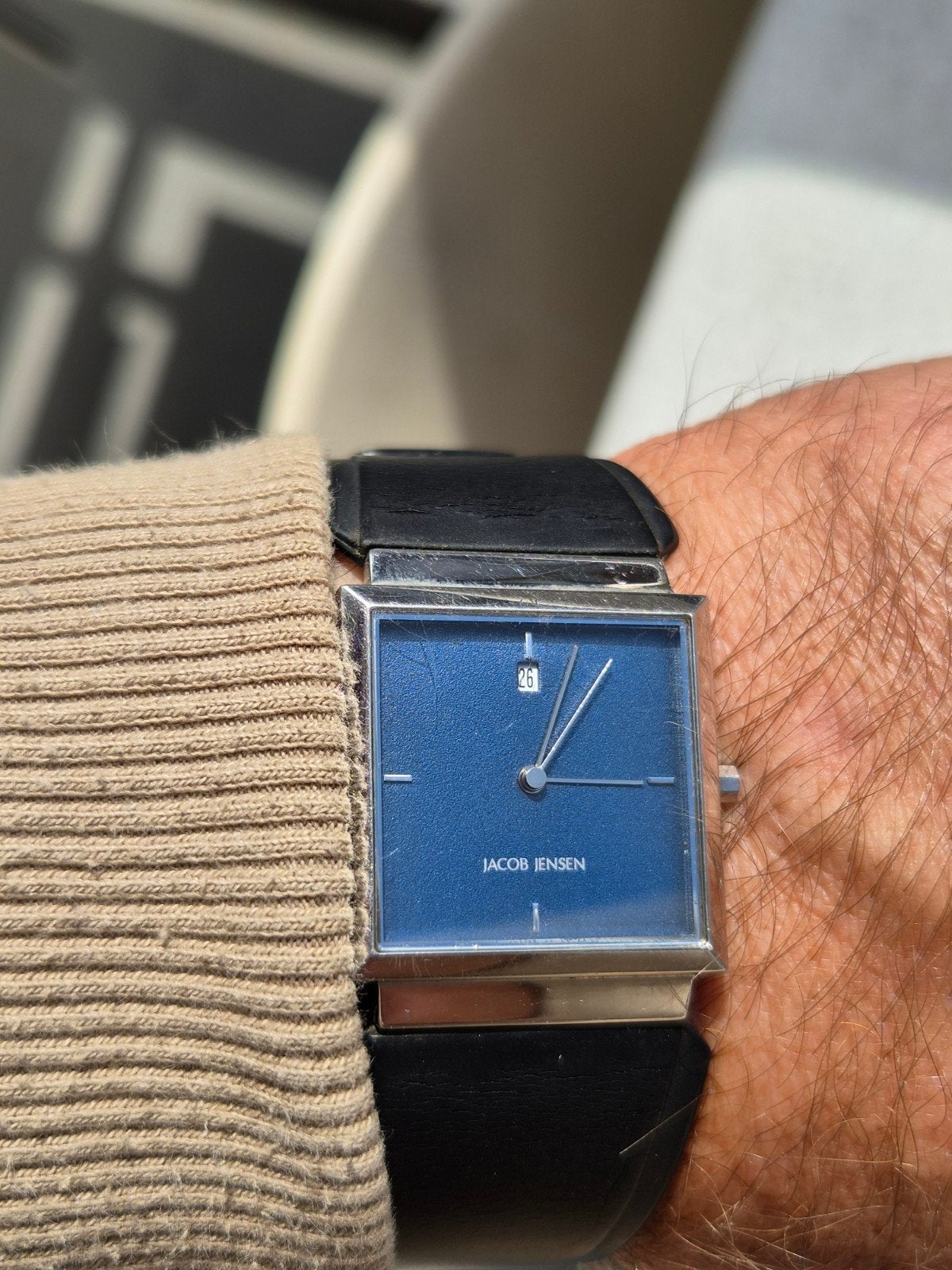 Jacob Jensen Design Horloge, Overige merken, Staal, Polshorloge, 1960 of later