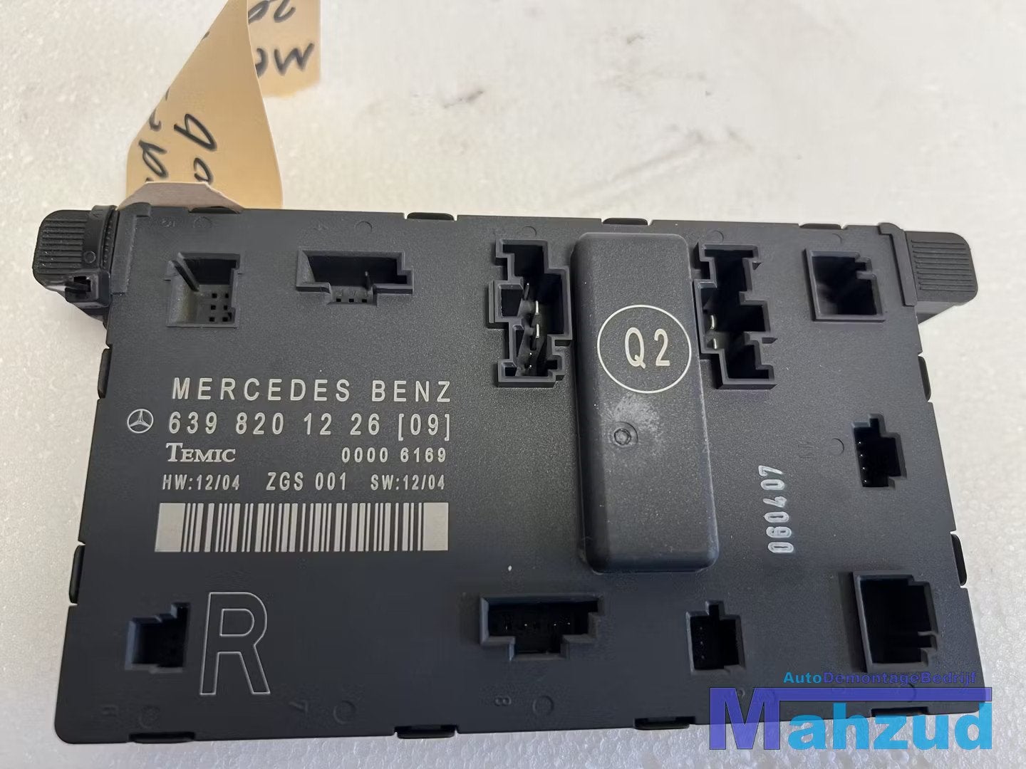2006 MERCEDES VITO W639 rechts Centrale deurvergrendelings m, Gebruikt, Mercedes-Benz AG, Mercedes-Benz, Ophalen of Verzenden