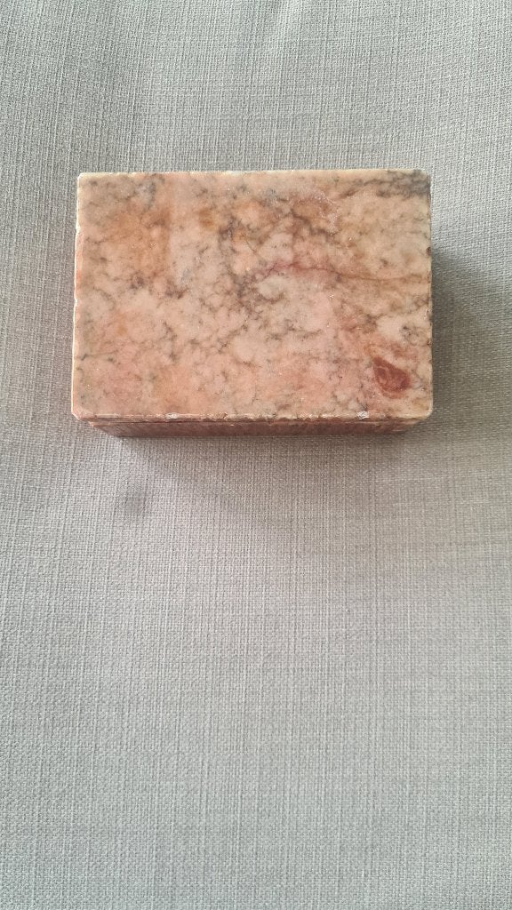 Vintage alabaster Juwelendoosje, Antiek en Kunst, Ophalen of Verzenden