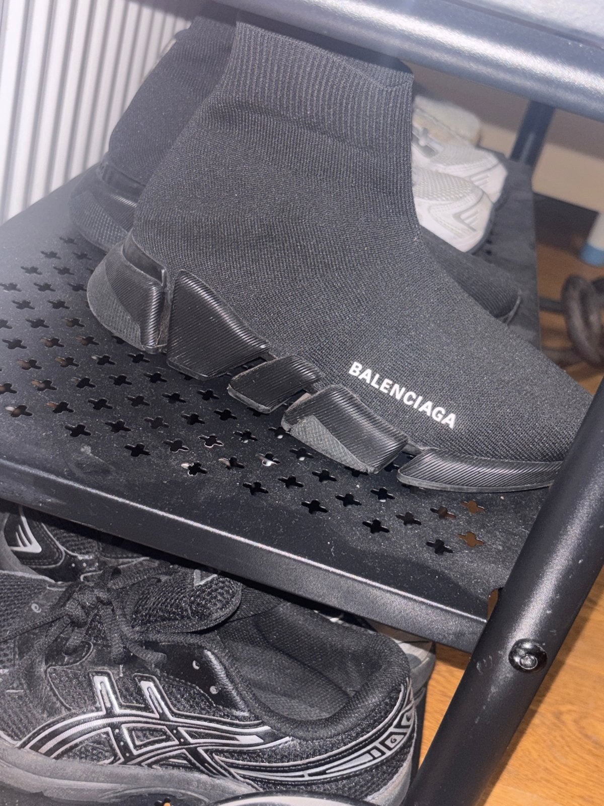 Balenciaga Speed Runner 2.0 maat 38 Zo goed als nieuw, Ophalen of Verzenden, Zo goed als nieuw, Zwart, Sneakers of Gympen