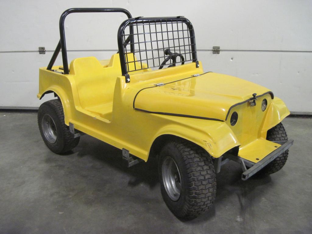 Sila / Agostini Jeep CJ7 kinderauto, electrisch. Opknapper, Ophalen, Gebruikt, Overige merken, Motor