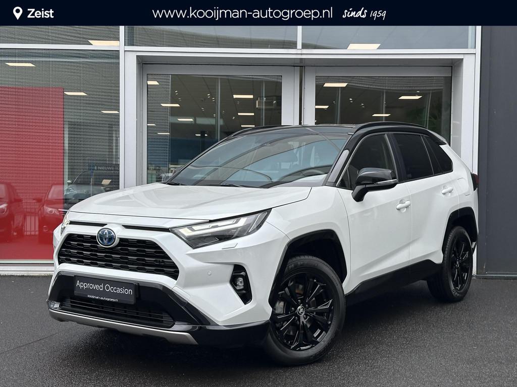 Toyota RAV4 2.5 Hybrid AWD Bi-Tone Apple Carplay/Android Aut, Auto's, Toyota, Gebruikt, Euro 6, 4 cilinders, 2487 cc