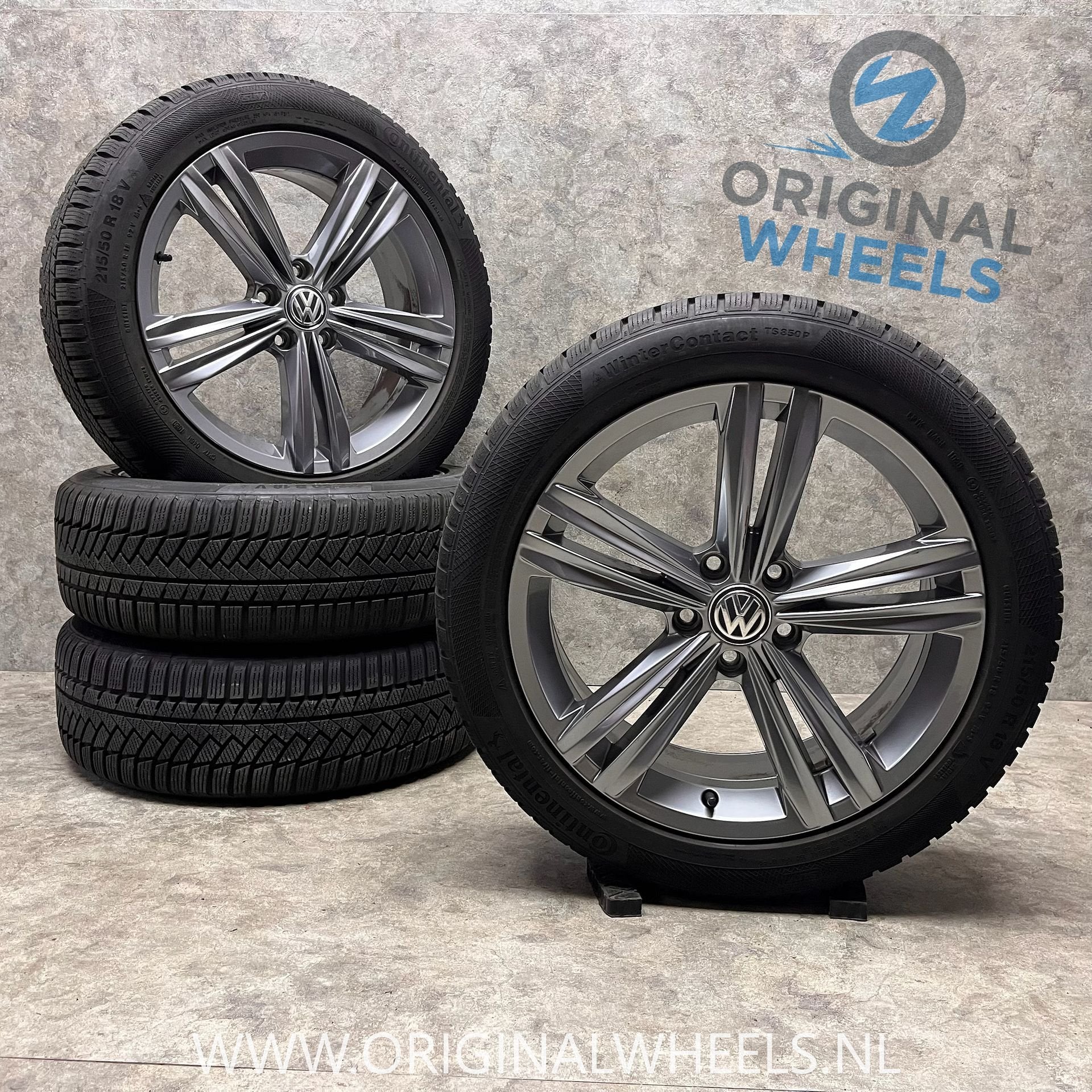 18 inch originele Sebring velgen + winterbanden VW T-roc, 18 inch, -, -, Banden en Velgen