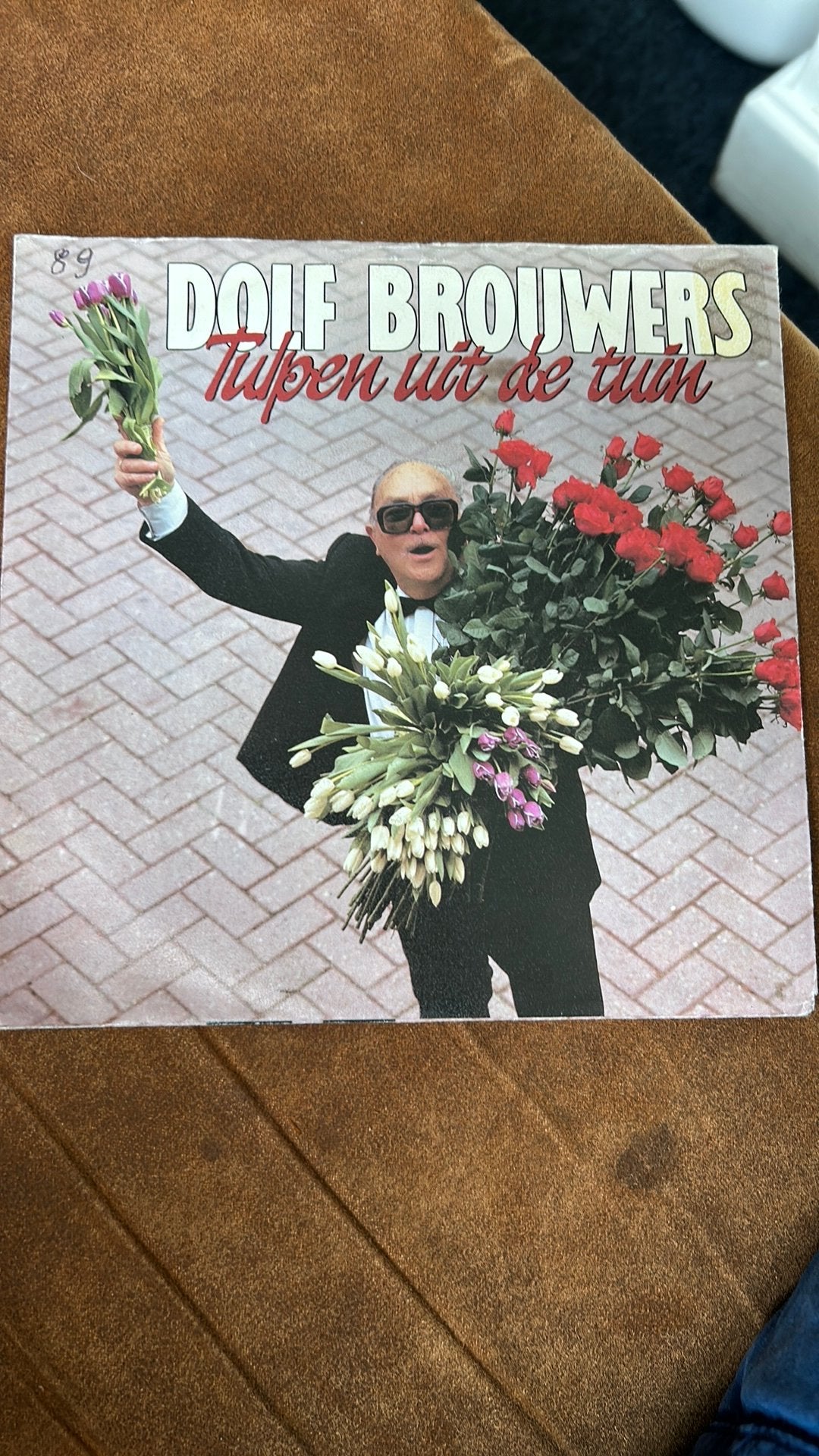 Dolf Brouwers - tulpen uit de tuin, Cd's en Dvd's, Vinyl | Nederlandstalig, Ophalen of Verzenden, Zo goed als nieuw, Overige formaten