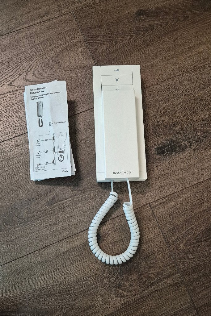 Busch-Jaeger 83205 AP‑624 Intercom, Ophalen, Nieuw