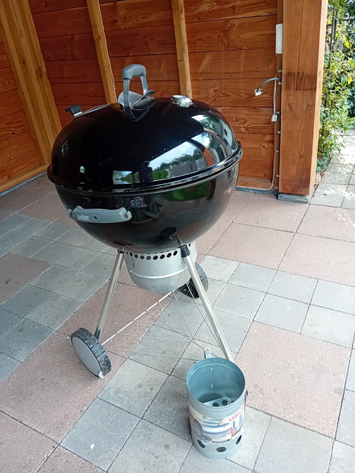 Weber BBQi, Tuin en Terras, Ophalen, Gebruikt, Weber