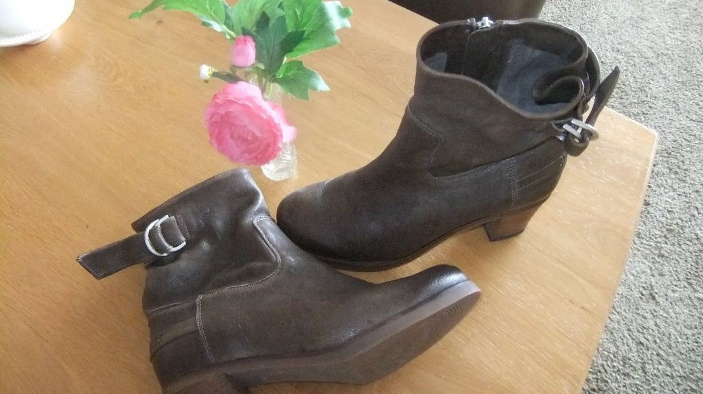 Nieuwe SHABBIES  laarsjes maat 39, Kleding | Dames, Lage of Enkellaarzen, Nieuw, Ophalen of Verzenden, Bruin