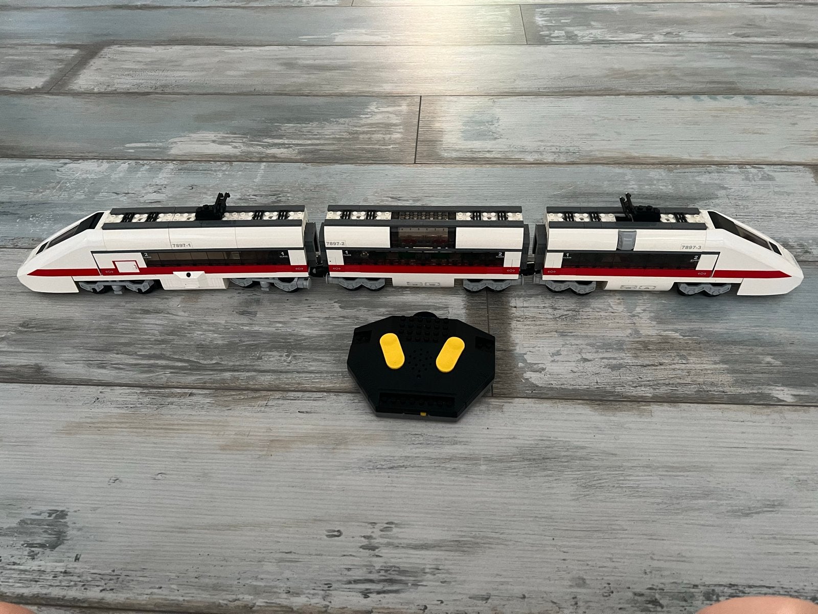Lego City Trein 7897 HEEL VEEL Rails en afstandsbediening, Lego, Ophalen of Verzenden, Compleet, Complete set
