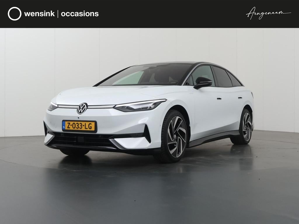 Volkswagen ID.7 Pro Business 77 kWh | Exterieur-Pakket | Mat, Achterwielaandrijving, Gebruikt, 595 km, Wit