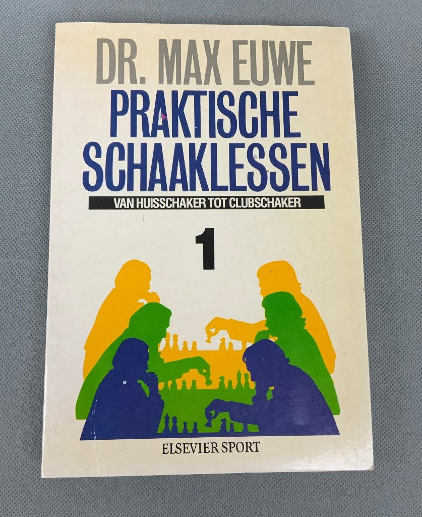 Boek Praktische schaaklessen Deel 1- Dr. Max Euwe 1980, Gelezen, Verzenden, Dr. Max Euwe, Overige onderwerpen
