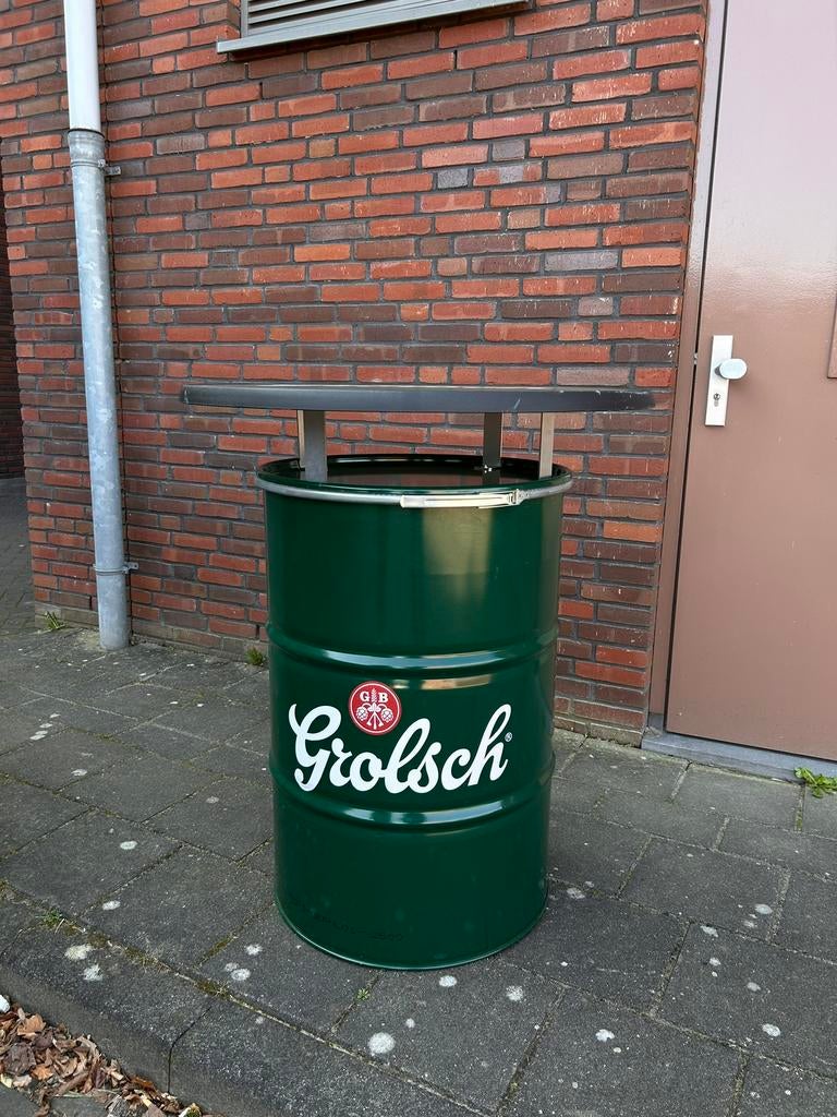 Grolsch statafel (ton), Ophalen, Zo goed als nieuw