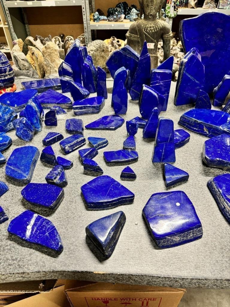 Lapis Lazuli uit Afghanistan, Verzamelen, Ophalen of Verzenden, Mineraal