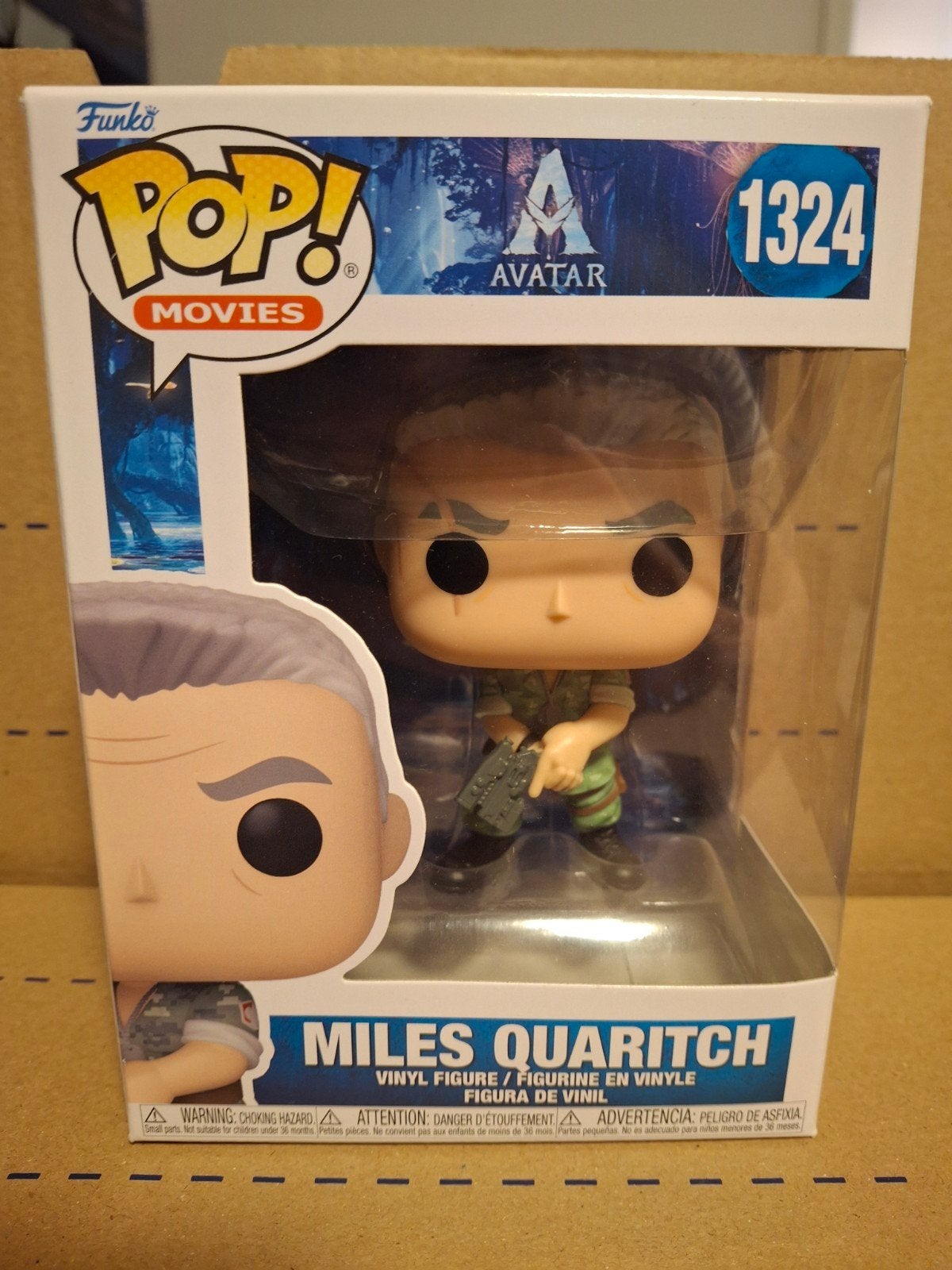 Funko Pop! Avatar Miles Quaritch #1324 - Nieuw in doos, Ophalen of Verzenden, Nieuw