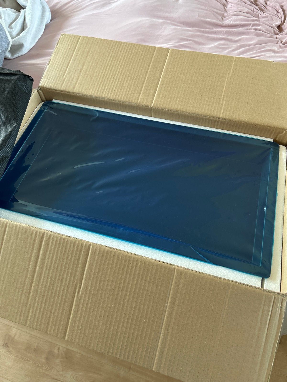 Saniclear Fido Inbouwnis 60x30cm Mat Zwart, Ophalen, Overige typen, Nieuw, 50 tot 100 cm