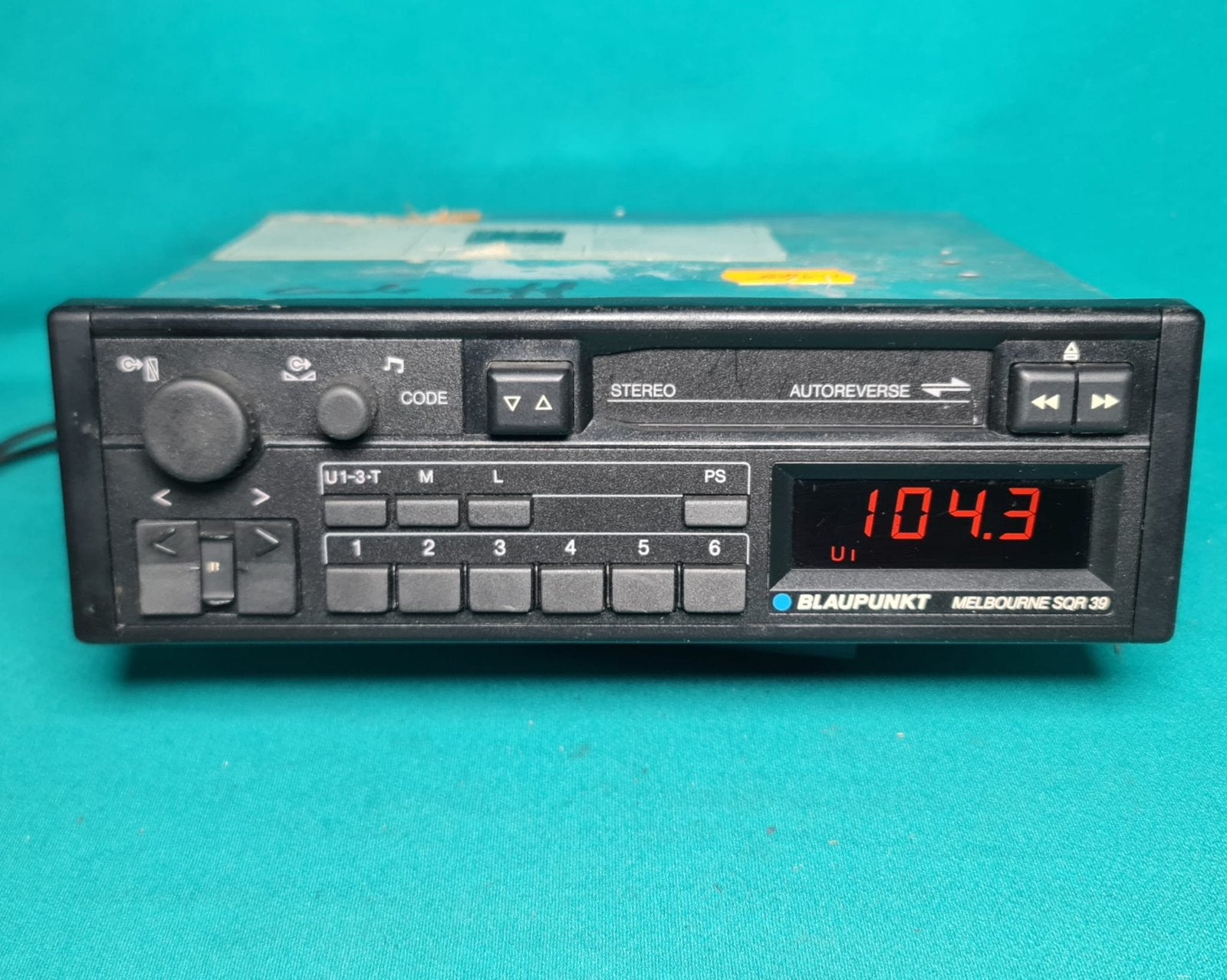 Blaupunkt melbourne sqm 39 casssette receiver, Ophalen of Verzenden, Zo goed als nieuw