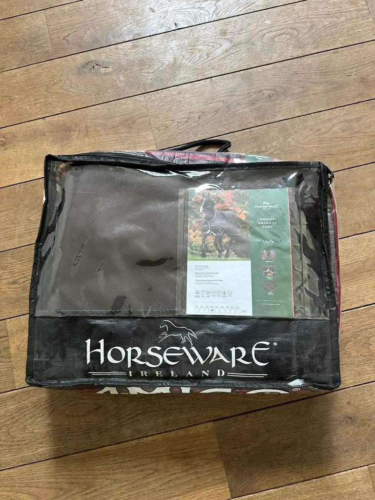 Horseware regendeken pony maat 4’6, Dieren en Toebehoren, Anatomisch gevormd, 0 g, Nieuw, Ophalen of Verzenden