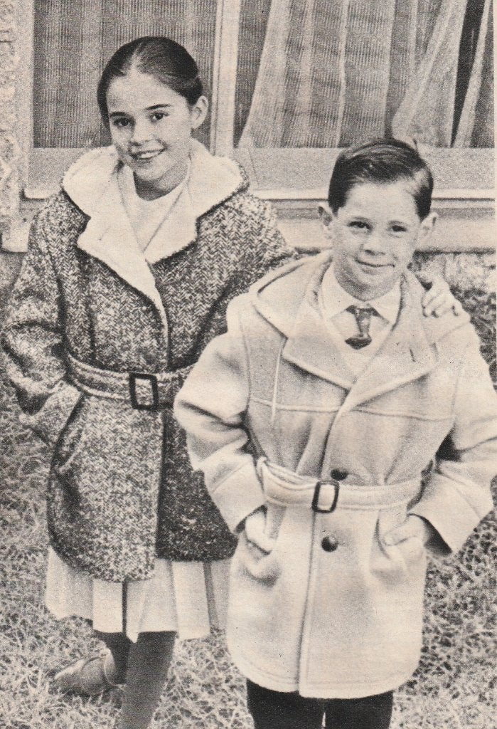 Retro reclame 1960 Sturka mode jongetjes meisjes jassen, Verzenden, Overige typen