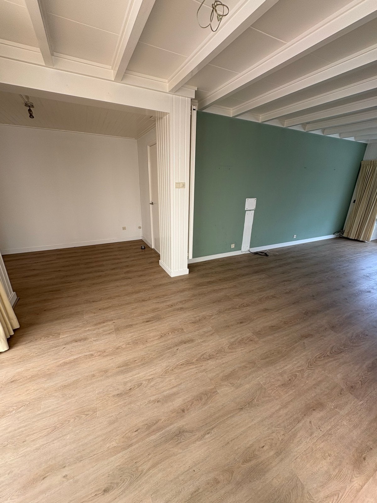 Klik PVC Eiken Vloer - ca. 45 m², zeer nette staat, Ophalen, Gebruikt, Bruin, Overige typen