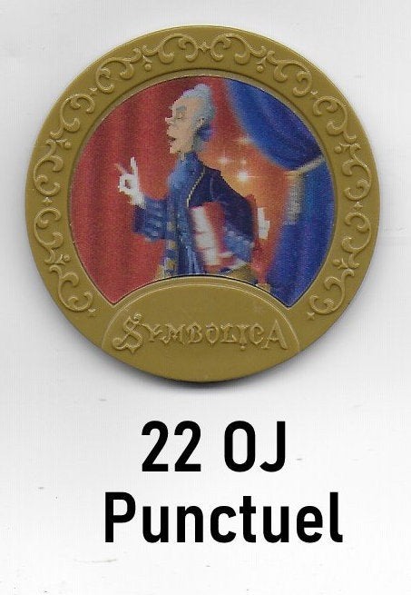 Emte efteling medaillon nr 22 o j punctuel, Ophalen of Verzenden, Zo goed als nieuw, Overige typen
