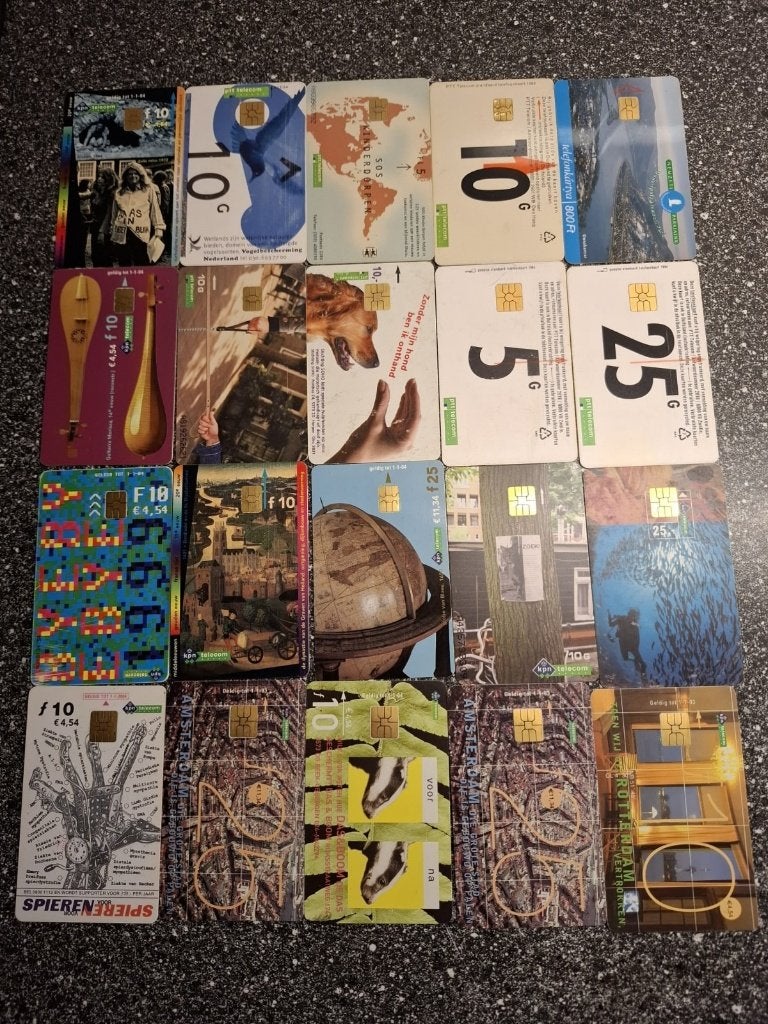 Telefoonkaarten 80 stuks, Verzamelen, Ophalen, Nederland