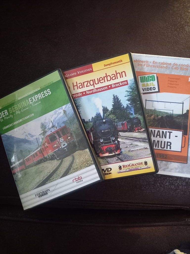 3 dvd treinen, Cd's en Dvd's, Alle leeftijden, Ophalen of Verzenden, Zo goed als nieuw