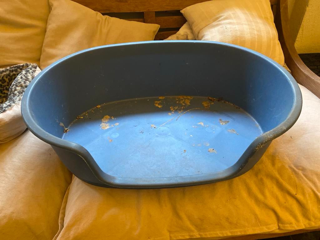 Honden mand plastic, Ophalen, Gebruikt, Overige