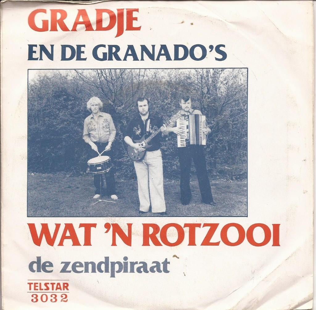 Gradje en de Granado`s - Wat `n rotzooi (Telstar), Gebruikt, 7 inch, Single, Ophalen of Verzenden