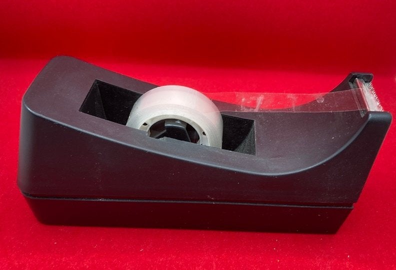 PLAKBANDROLLER TAPEDISPENSER BASIC ZWART, -, -, Ophalen of Verzenden, Zo goed als nieuw