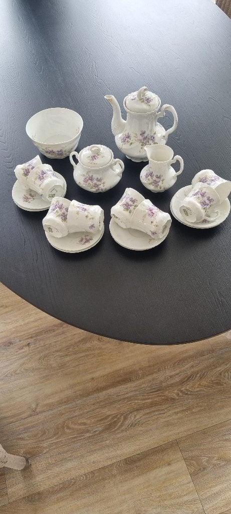 Russie Thee Servies, Antiek en Kunst, Antiek | Servies compleet, Ophalen