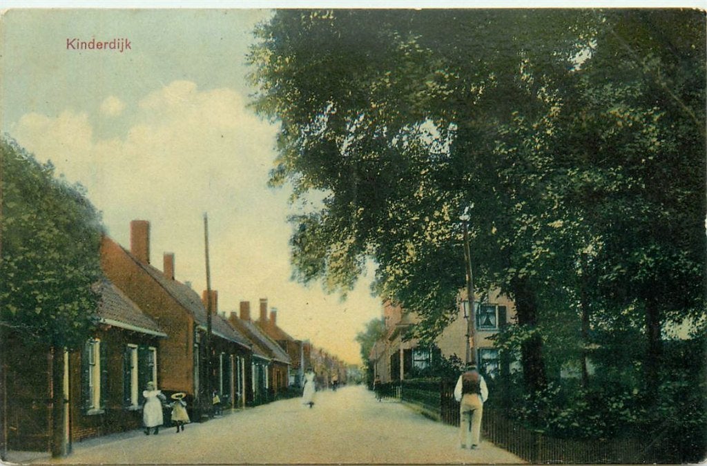 701-370-033 Kinderdijk, Verzenden, Voor 1920, Zuid-Holland