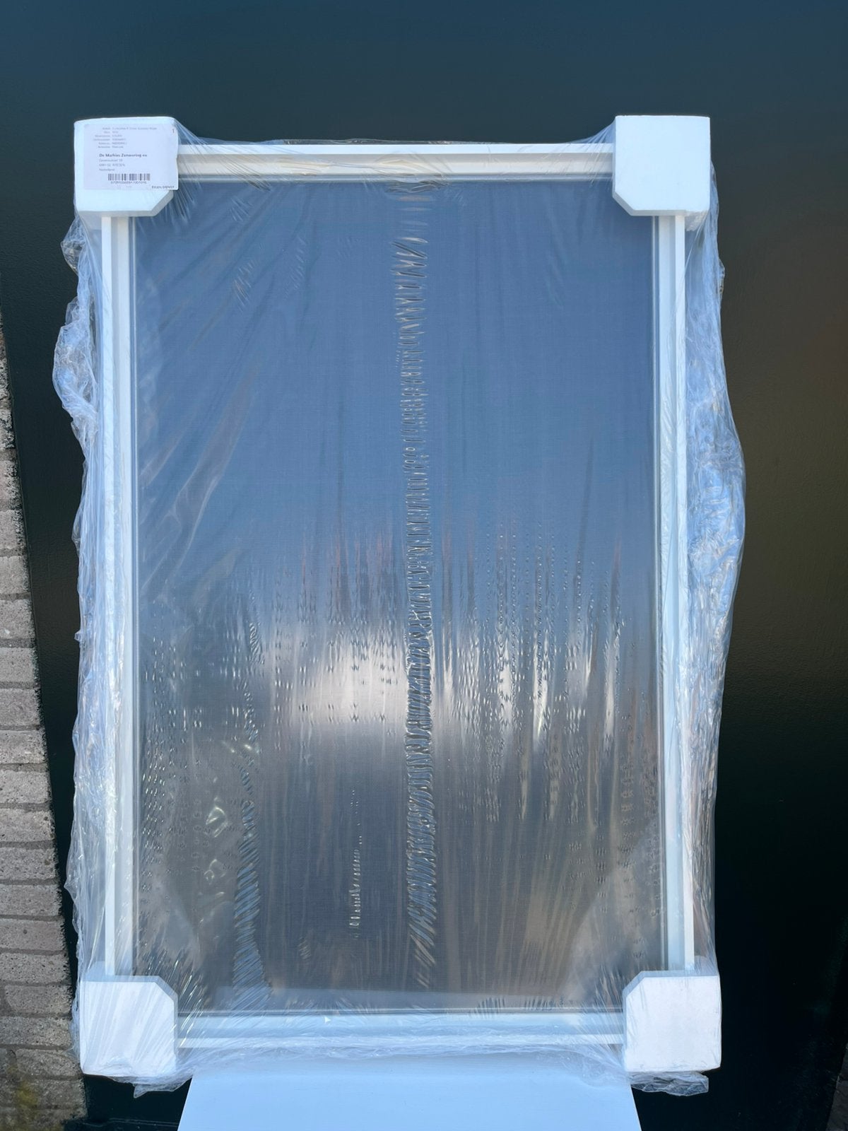 Inzethor 2x, Doe-het-zelf en Verbouw, Glas en Ramen, Ophalen, Nieuw, Minder dan 80 cm, Gevelraam of Ruit
