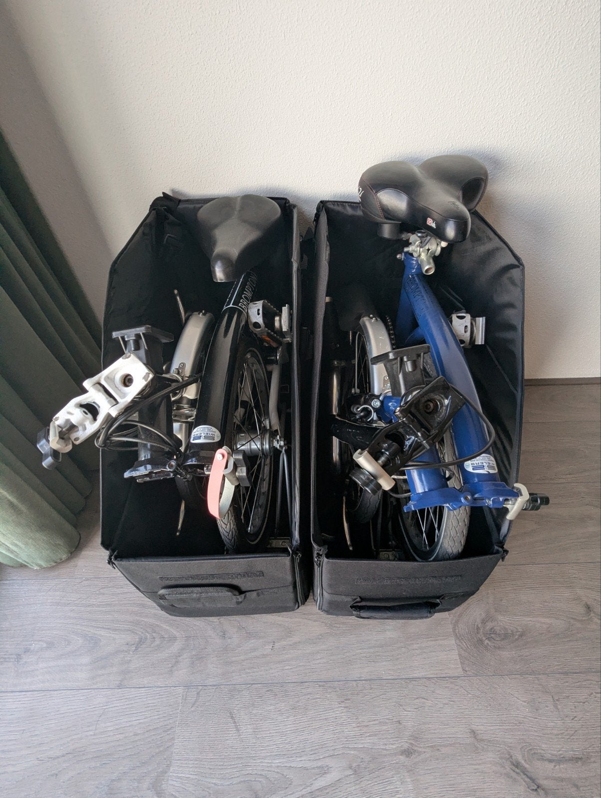 2 Brompton fietsen 3 versnellingen, Ophalen, Gebruikt, Brompton, 16 tot 18 inch