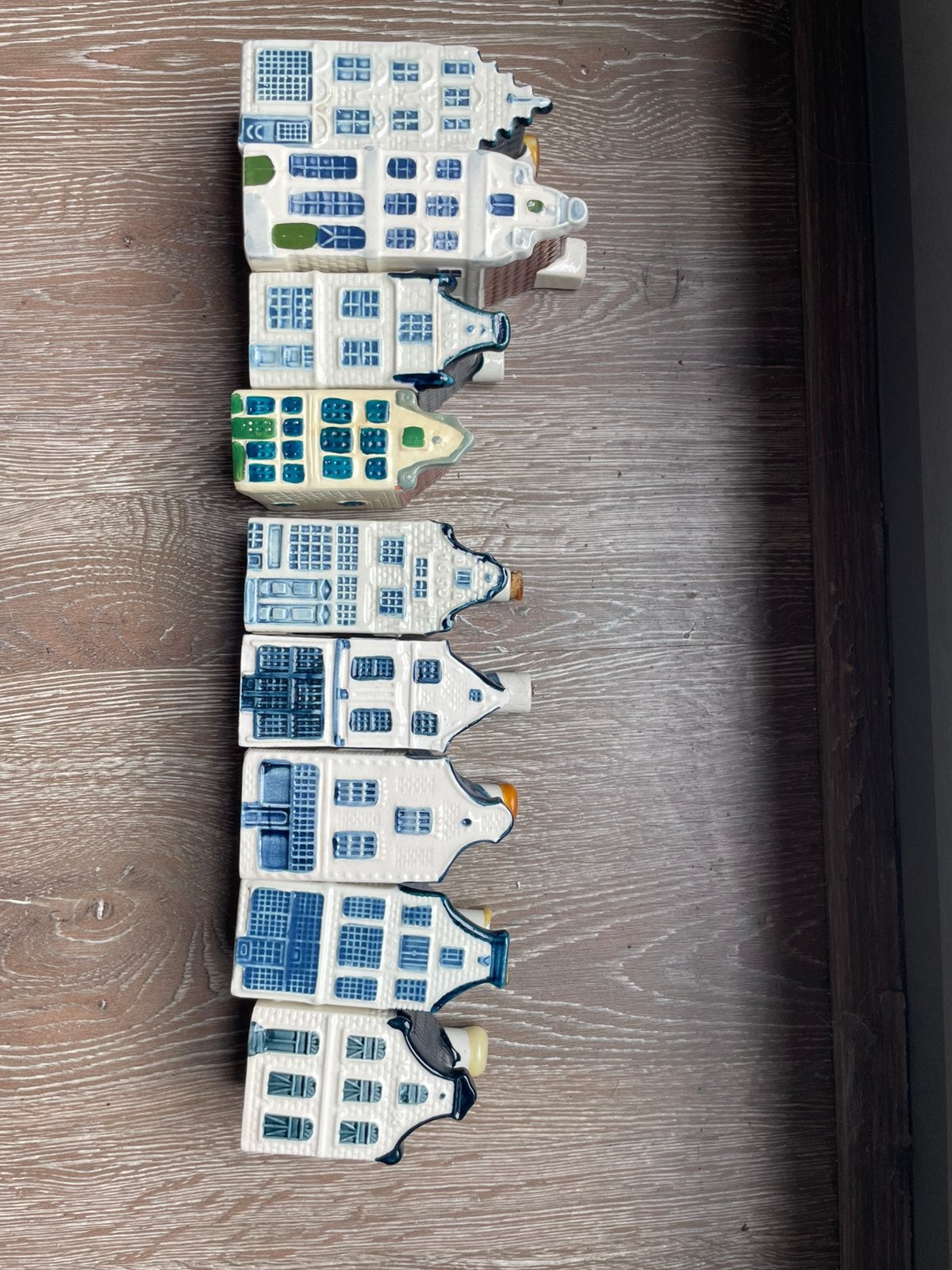 KLM BOLS Delfts Blauw Huisjes - Collectie, Verzamelen, KLM Huisjes, Ophalen, Zo goed als nieuw, 1 t/m 20