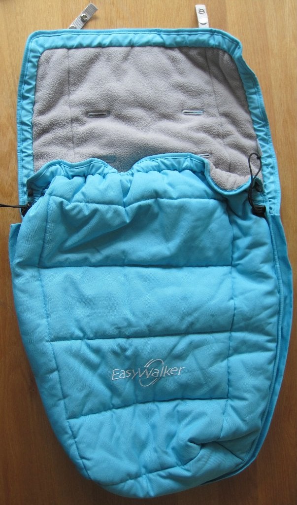 Blauwe Easywalker voetenzak voor kinderwagen of buggy, Kinderen en Baby's, Buggy's, Ophalen of Verzenden, Zo goed als nieuw, Overige merken