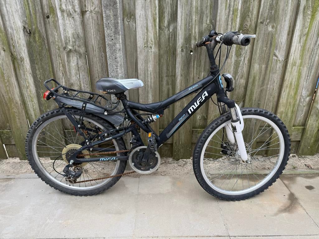Mifa mountainbike 24 inch, Gebruikt, Fully, Ophalen, Overige merken