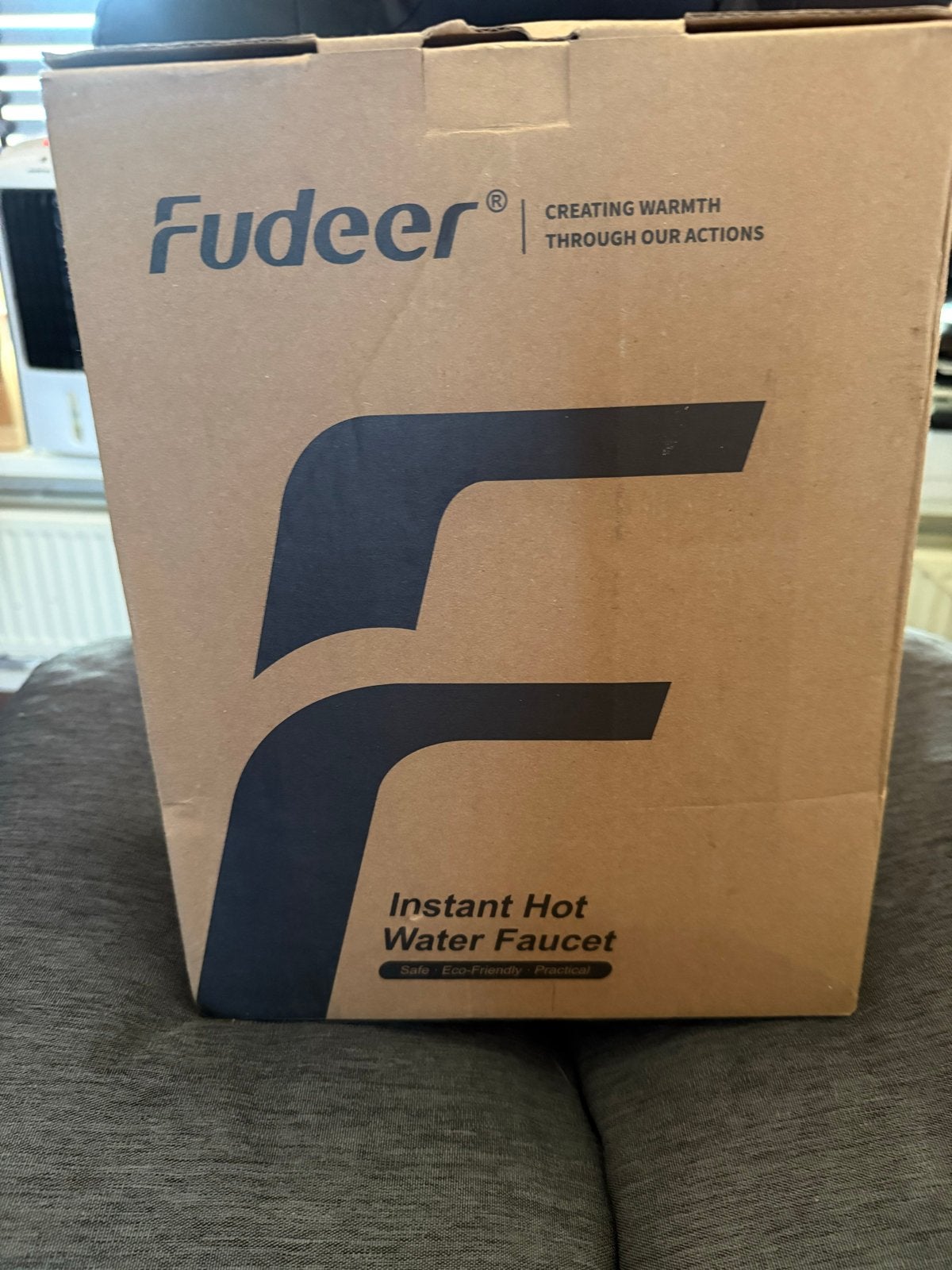 Fudeer Instant Hot Water Kraan - Nieuw in doos, Doe-het-zelf en Verbouw, Sanitair, Ophalen of Verzenden, Nieuw, Rvs, Kraan