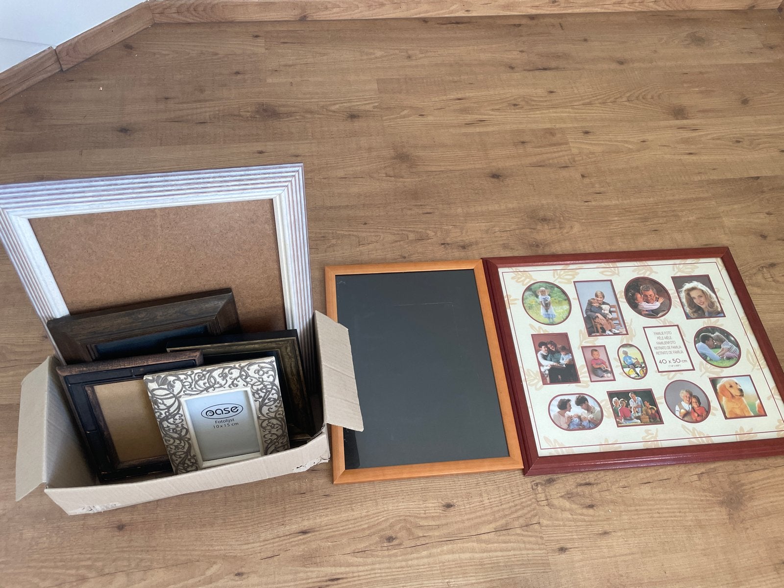 Diverse fotolijsten gratis af te halen, Ophalen, Gebruikt, Fotolijst, Met glas