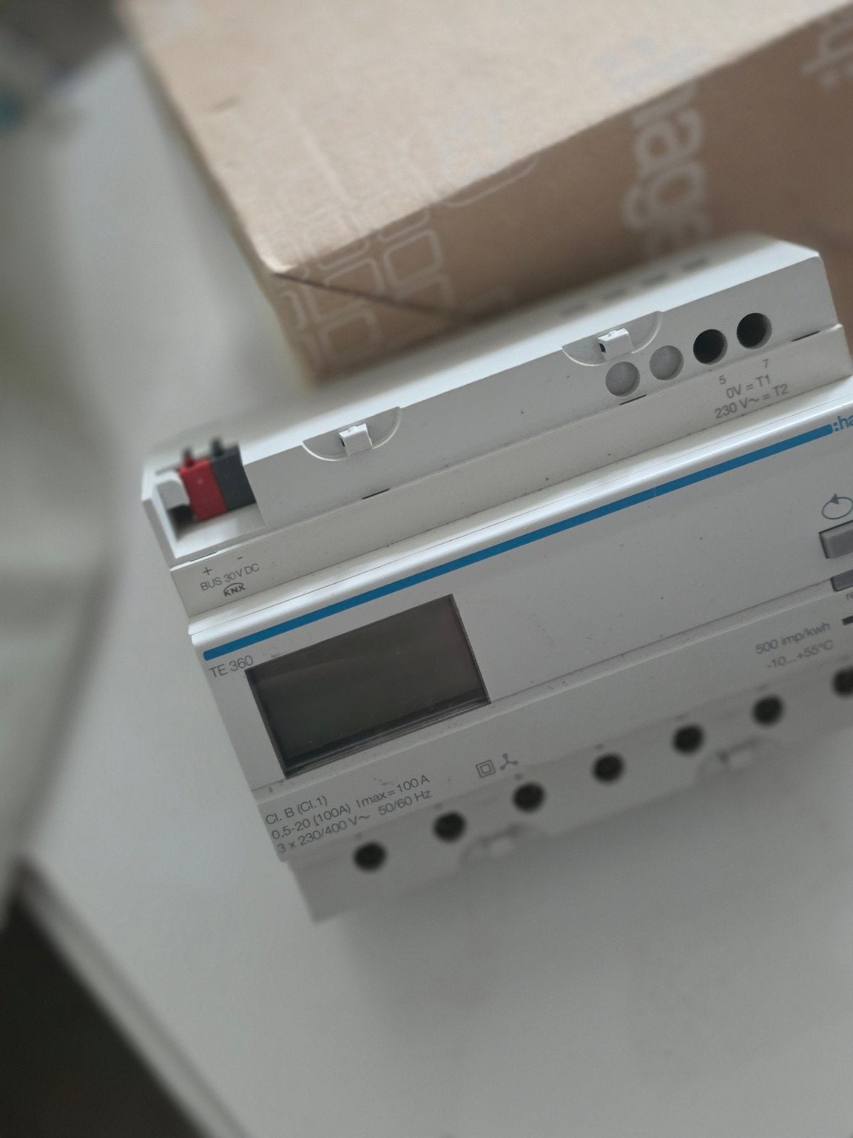 hager te360 kwh meter met knx, Ophalen of Verzenden, Nieuw, Hager, Overige typen