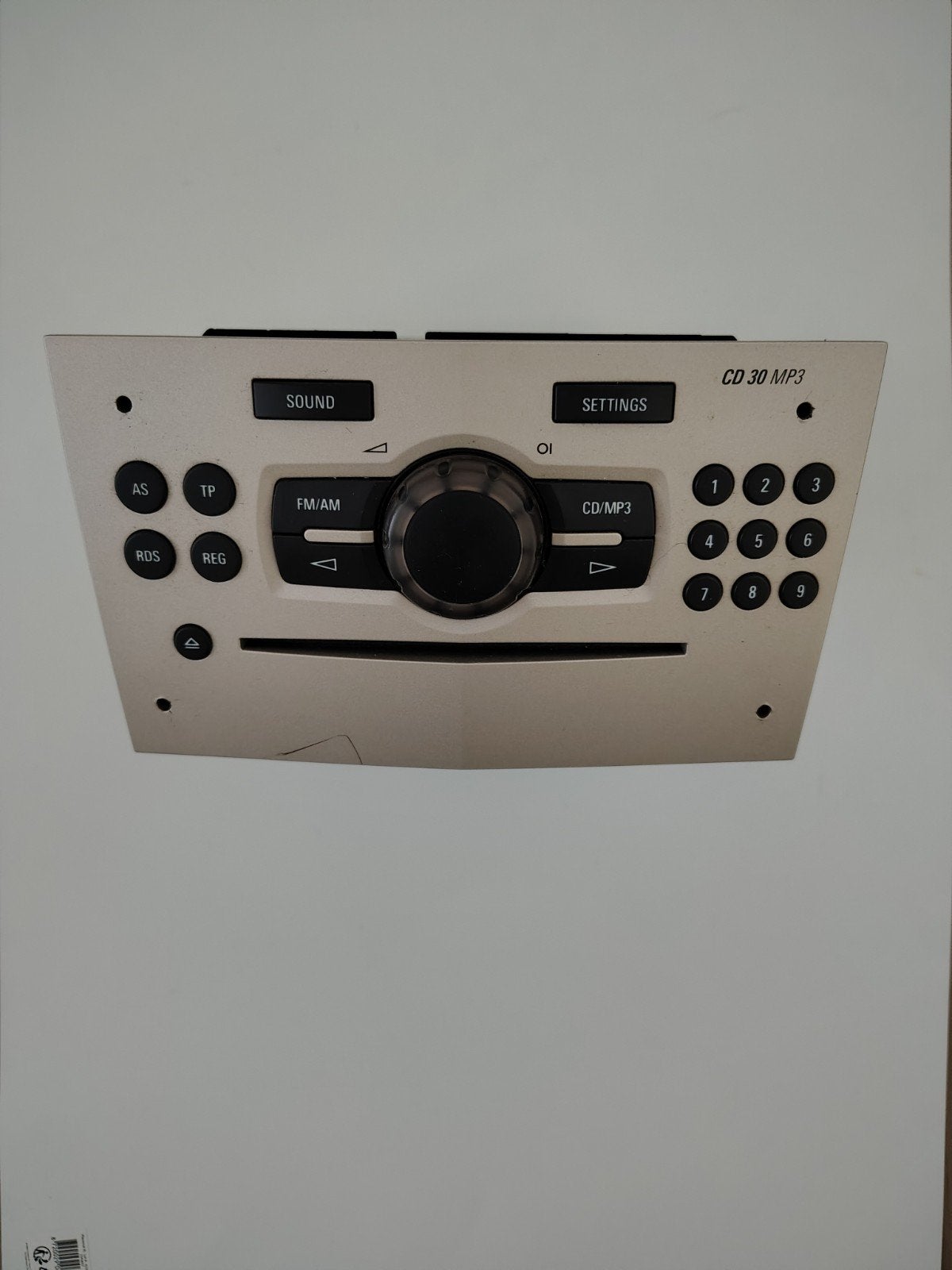 Opel Astra D  autoradio, Auto diversen, Autoradio's, Ophalen, Gebruikt