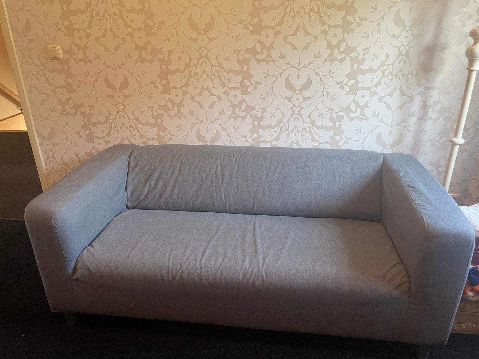 Klippan Ikea bank als nieuw., Ophalen, 150 tot 200 cm, Tweepersoons, 75 tot 100 cm