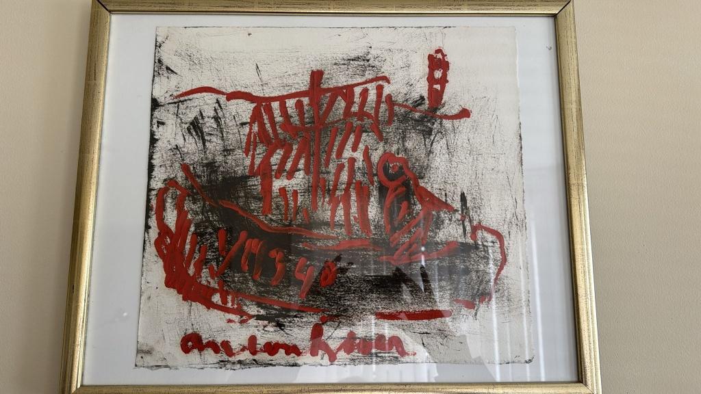 Orgineel werk van Anton Heyboer, op papier, Ophalen of Verzenden