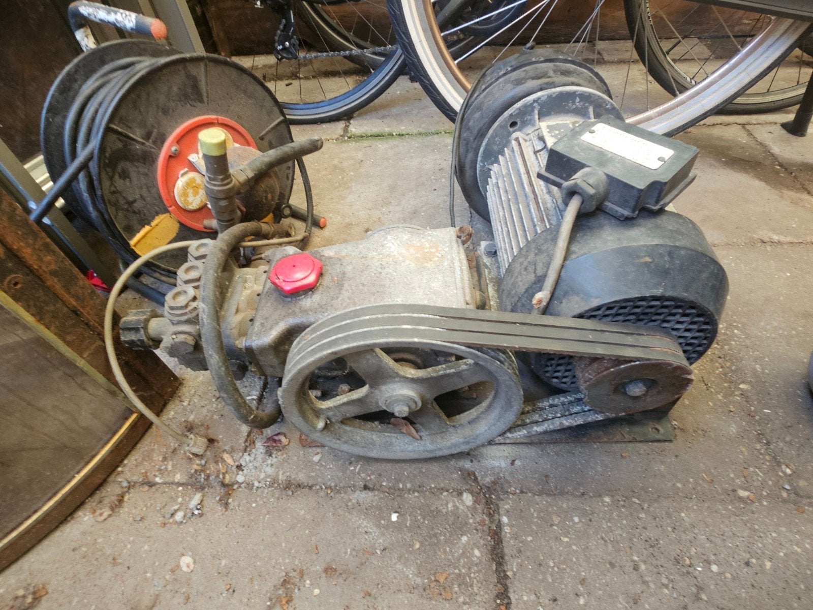 Kärcher motor met 3-plunjerpomp - 7.5 PK, Ophalen of Verzenden