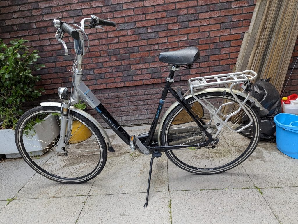 Sparta fiets, goed voor de metro., Ophalen, Gebruikt, Sparta, Versnellingen