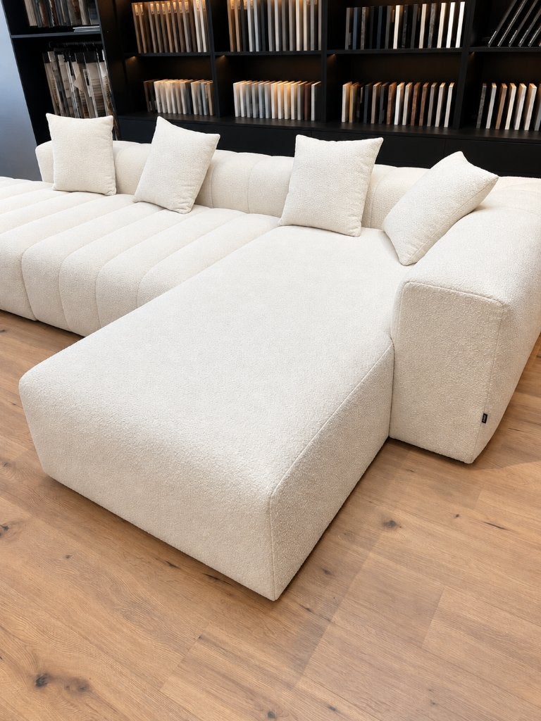 Bank, 100 tot 125 cm, Modern, minimalistisch, luxe design, Ophalen of Verzenden, Stof